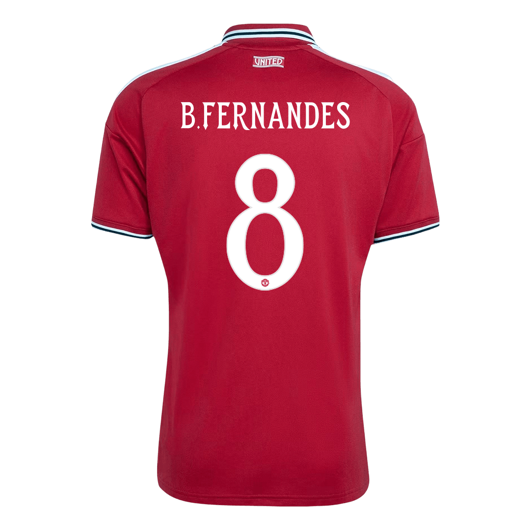 Manchester United domácí fotbalový dres 2026/27 B.FERNANDES #8 UCL