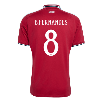 Manchester United domácí fotbalový dres 2026/27 B.FERNANDES #8 UCL
