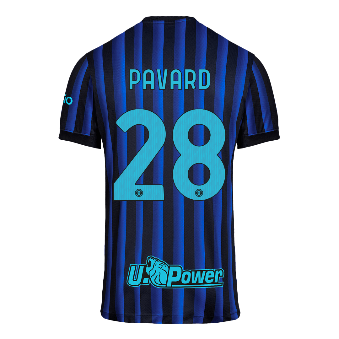Inter Milán domácí fotbalový dres 2025/26 PAVARD #28