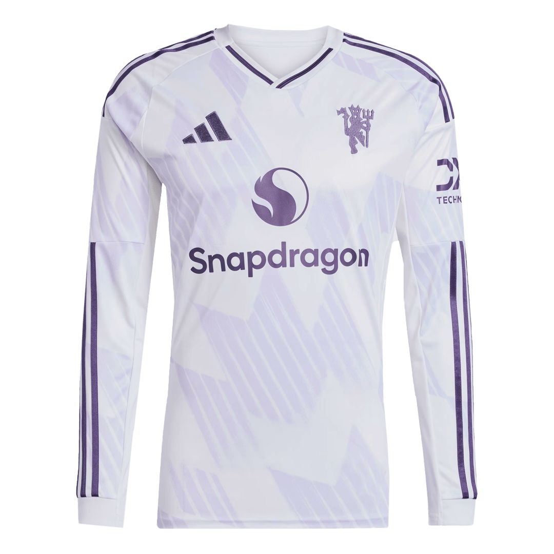 Venkovní Fotbalový Dres Manchester United 25/26 Long Sleeve