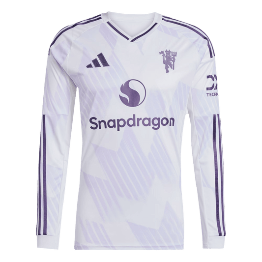 Venkovní Fotbalový Dres Manchester United 25/26 Long Sleeve