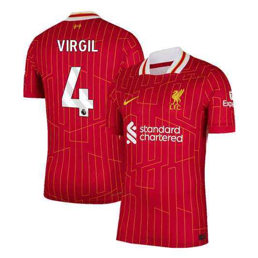 Domácí Fotbalový Dres Liverpool 24/25 Authentic VIRGIL #4