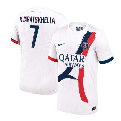 Venkovní Fotbalový Dres PSG 24/25 Authentic KVARATSKHELIA #7