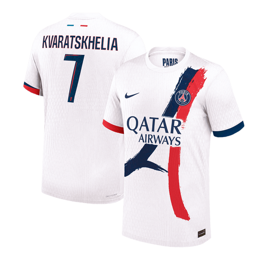 Venkovní Fotbalový Dres PSG 24/25 Authentic KVARATSKHELIA #7
