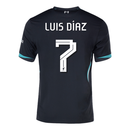 Venkovní Fotbalový Dres Liverpool 24/25 LUIS DÍAZ #7 UCL