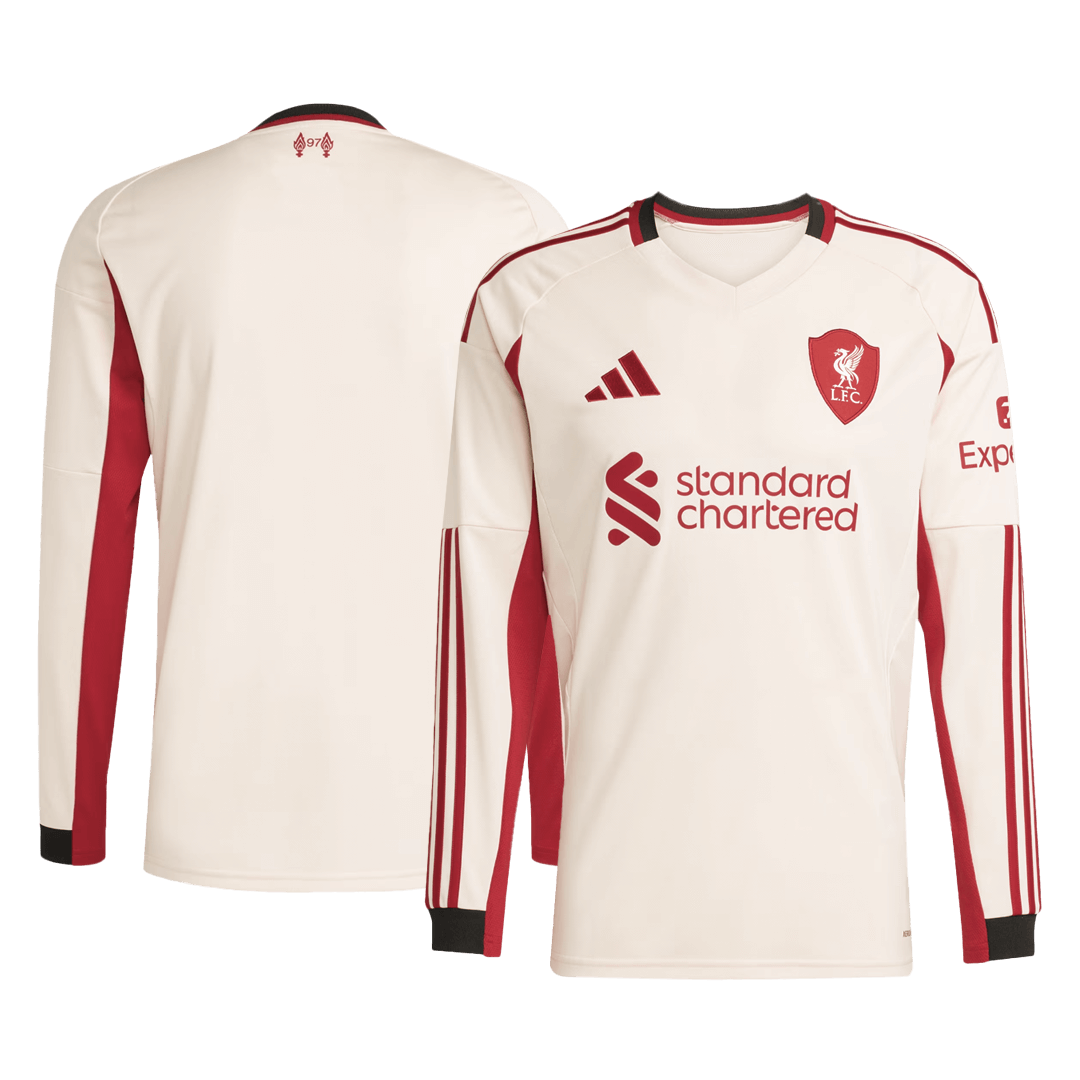 Venkovní Fotbalový Dres Liverpool Long Sleeve