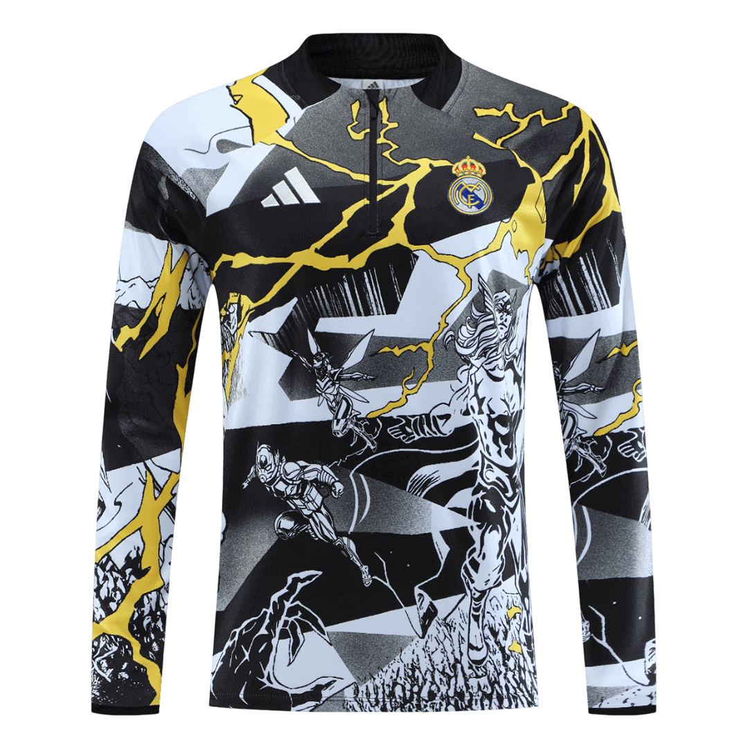 Real Madrid dětská sada mikiny 2025/26 černá