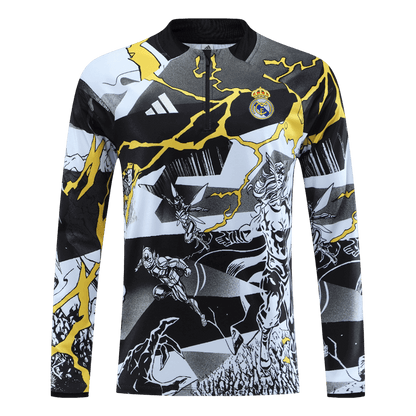 Real Madrid dětská sada mikiny 2025/26 černá