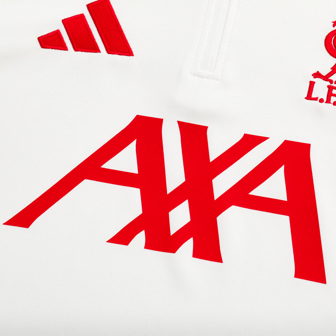 Liverpool dětská sada mikiny 2025/26 bílá