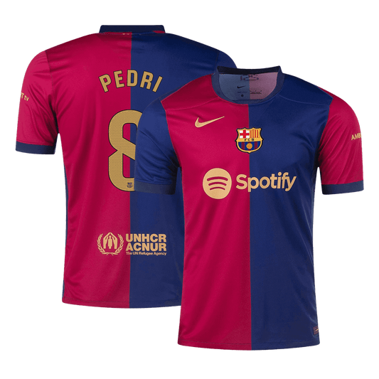 Domácí Fotbalový Dres Barcelona 24/25 PEDRI #8