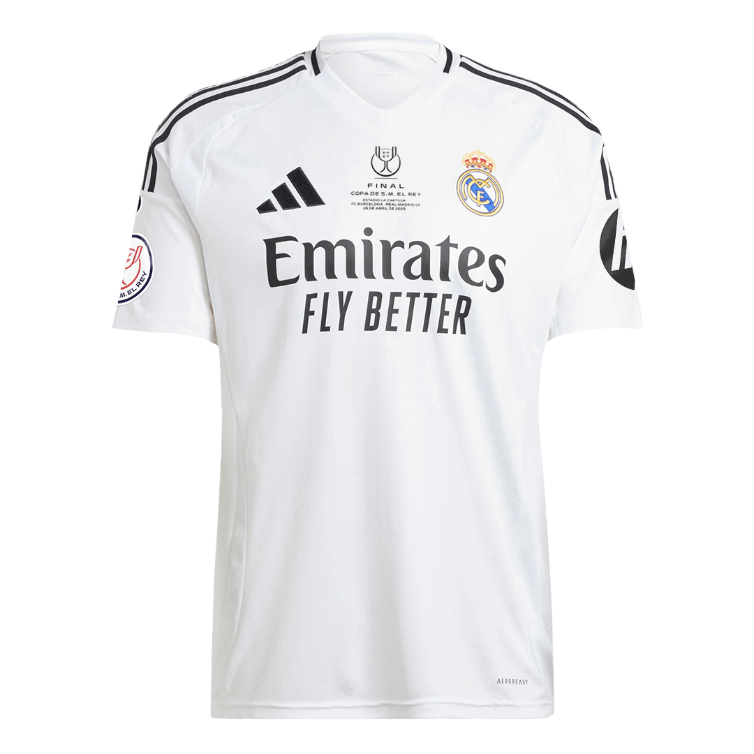Domácí Fotbalový Dres Real Madrid 24/25- Copa del Rey Final