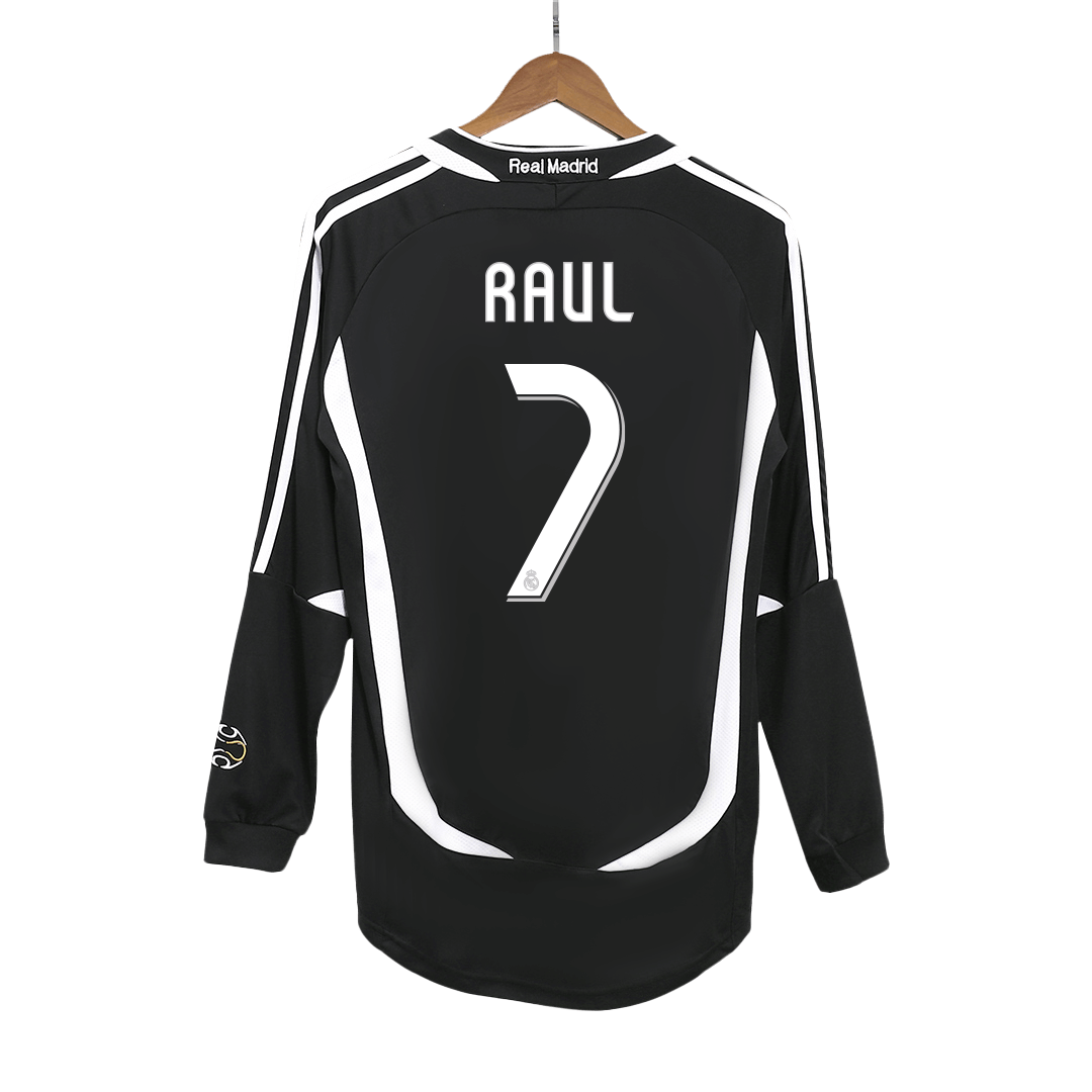 Venkovní Retro Dres Real Madrid 2006/07 Retro Long Sleeve RAUL #7