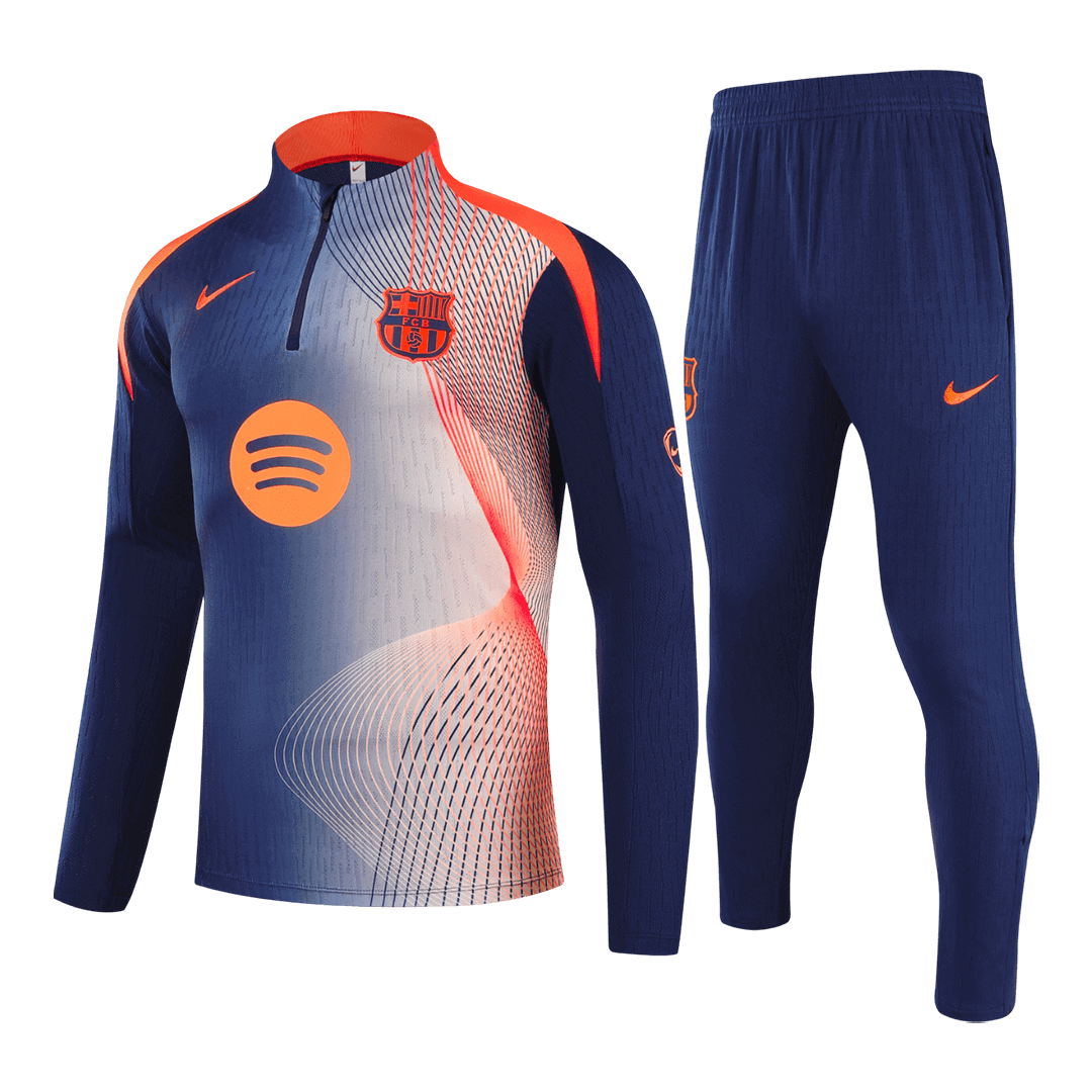 Barcelona dětská sada mikiny 2025/26 černá & oranžová