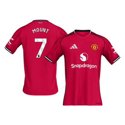 Manchester United domácí fotbalový dres 2025/26 MOUNT #7
