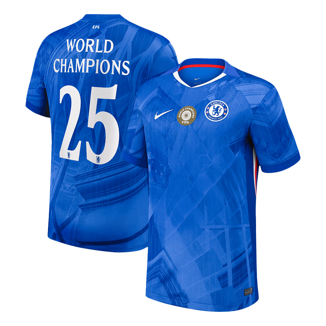 Domácí Fotbalový Dres Chelsea 25/26 WORLD CHAMPIONS #25