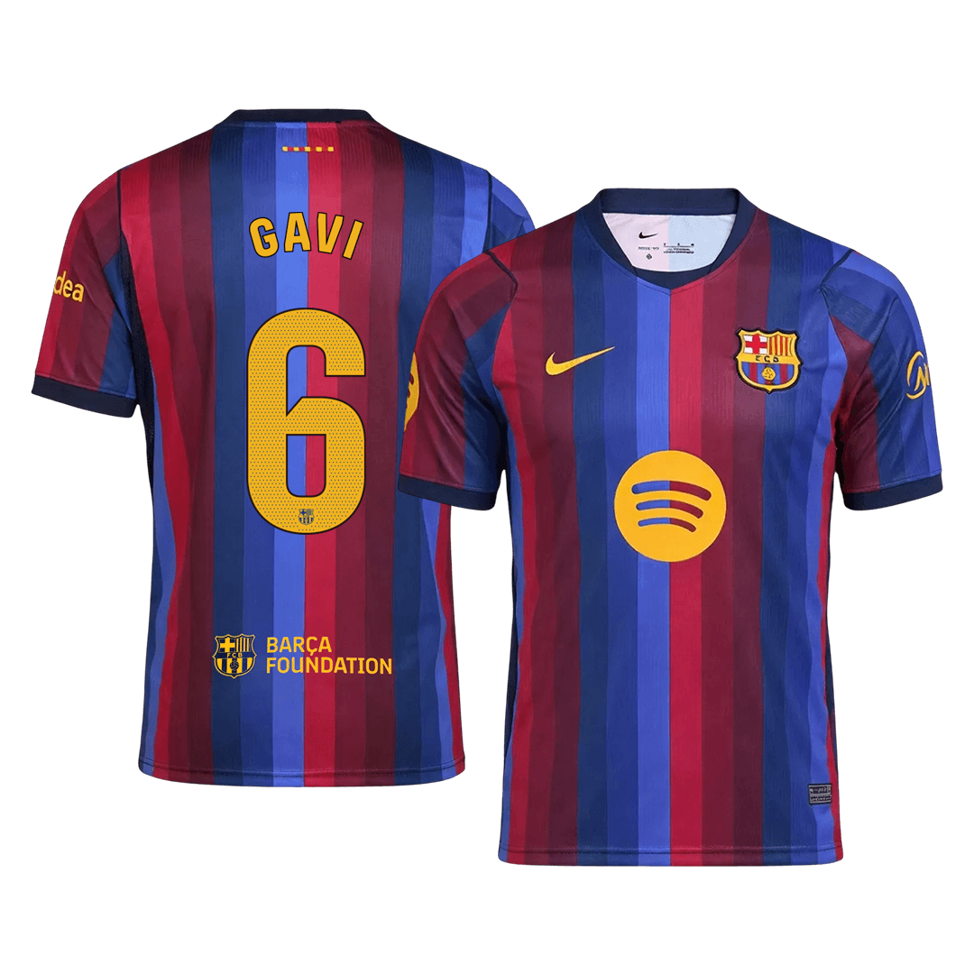 Barcelona domácí fotbalový dres 2026/27 GAVI #6