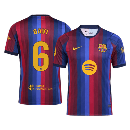 Barcelona domácí fotbalový dres 2026/27 GAVI #6