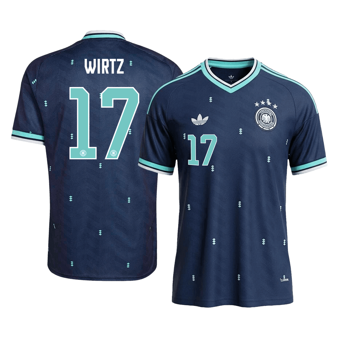 Německo venkovní fotbalový dres MS 2026 WIRTZ #17