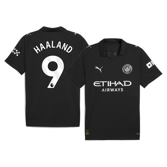 Venkovní Fotbalový Dres Manchester City 25/26 HAALAND #9