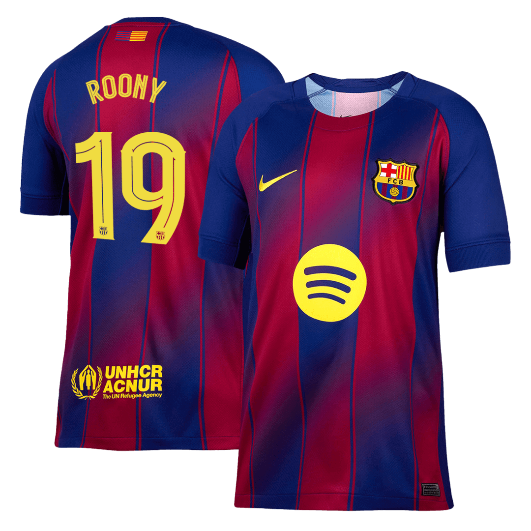 Domácí Fotbalový Dres Barcelona 25/26 ROONY #19 UCL