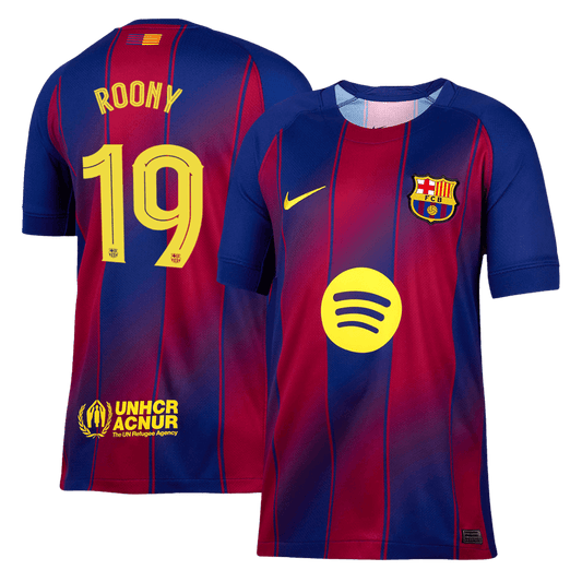 Domácí Fotbalový Dres Barcelona 25/26 ROONY #19 UCL