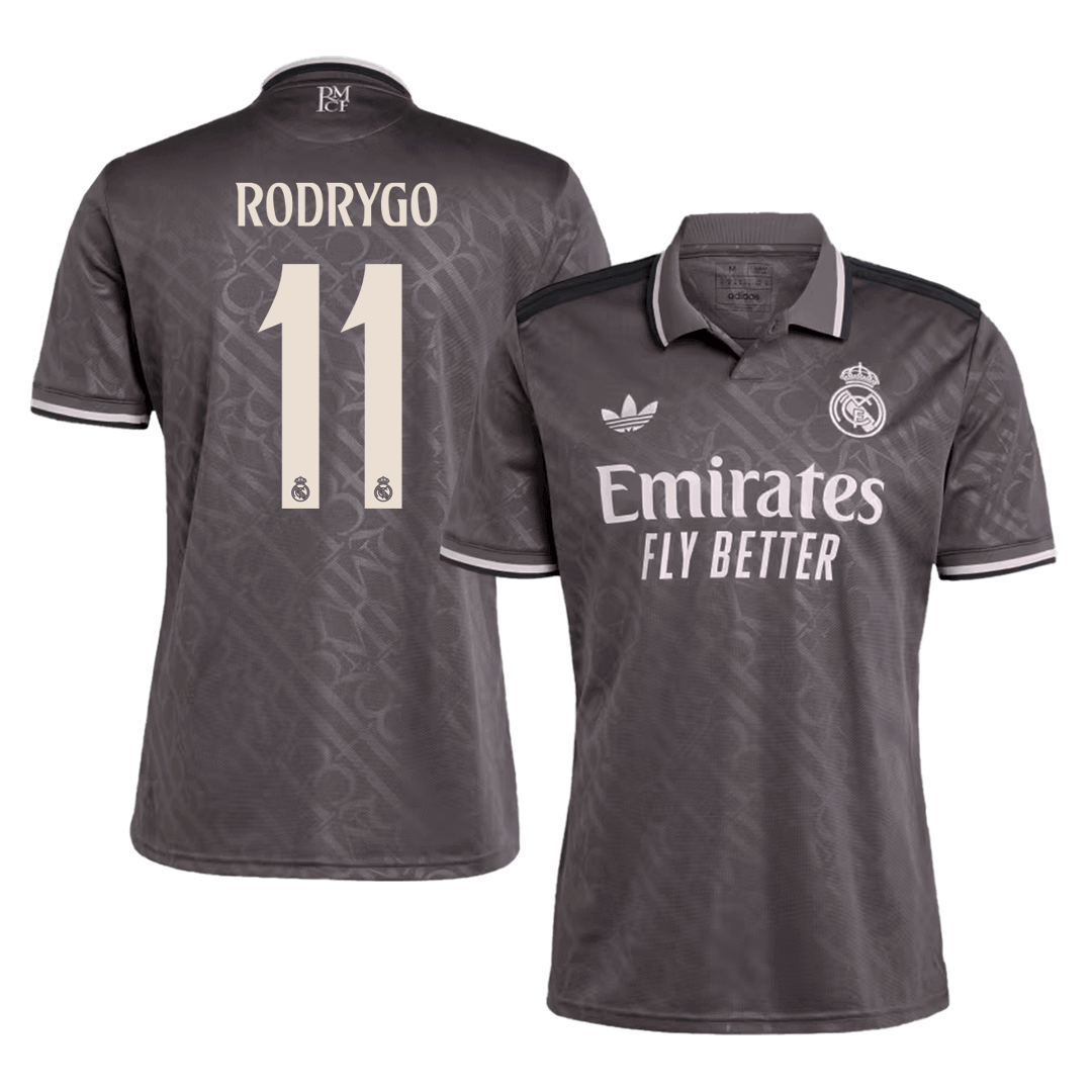 Třetí Fotbalový Dres Real Madrid 24/25 RODRYGO #11