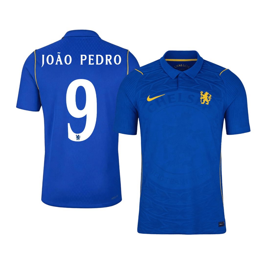 Chelsea domácí dres 2026/27 hráčská verze JOÃO PEDRO #9 UCL