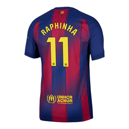 Domácí Fotbalový Dres Barcelona 25/26 Authentic RAPHINHA #11