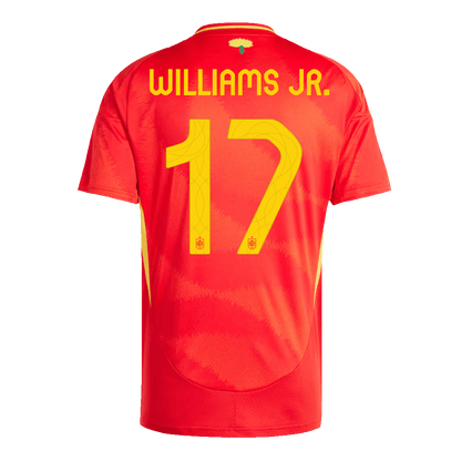 Domácí Fotbalový Dres Spain 2024 WILLIAMS JR. #17