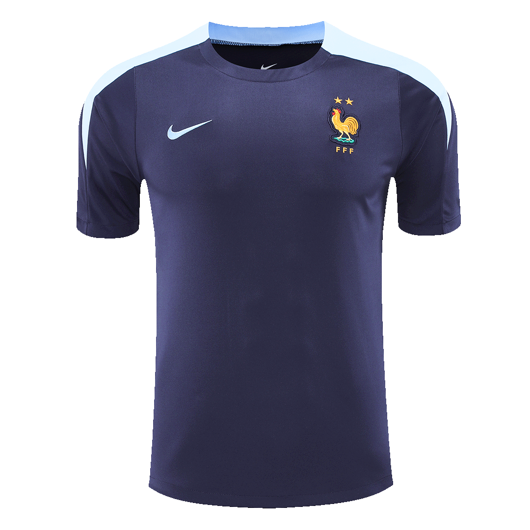 Předzápasový Fotbalový Dres France 2024 - Navy