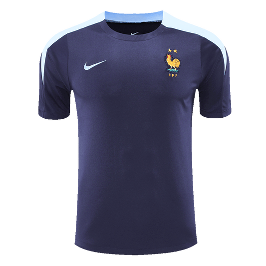 Předzápasový Fotbalový Dres France 2024 - Navy