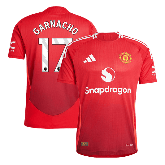 Domácí Fotbalový Dres Manchester United 24/25 Authentic GARNACHO #17