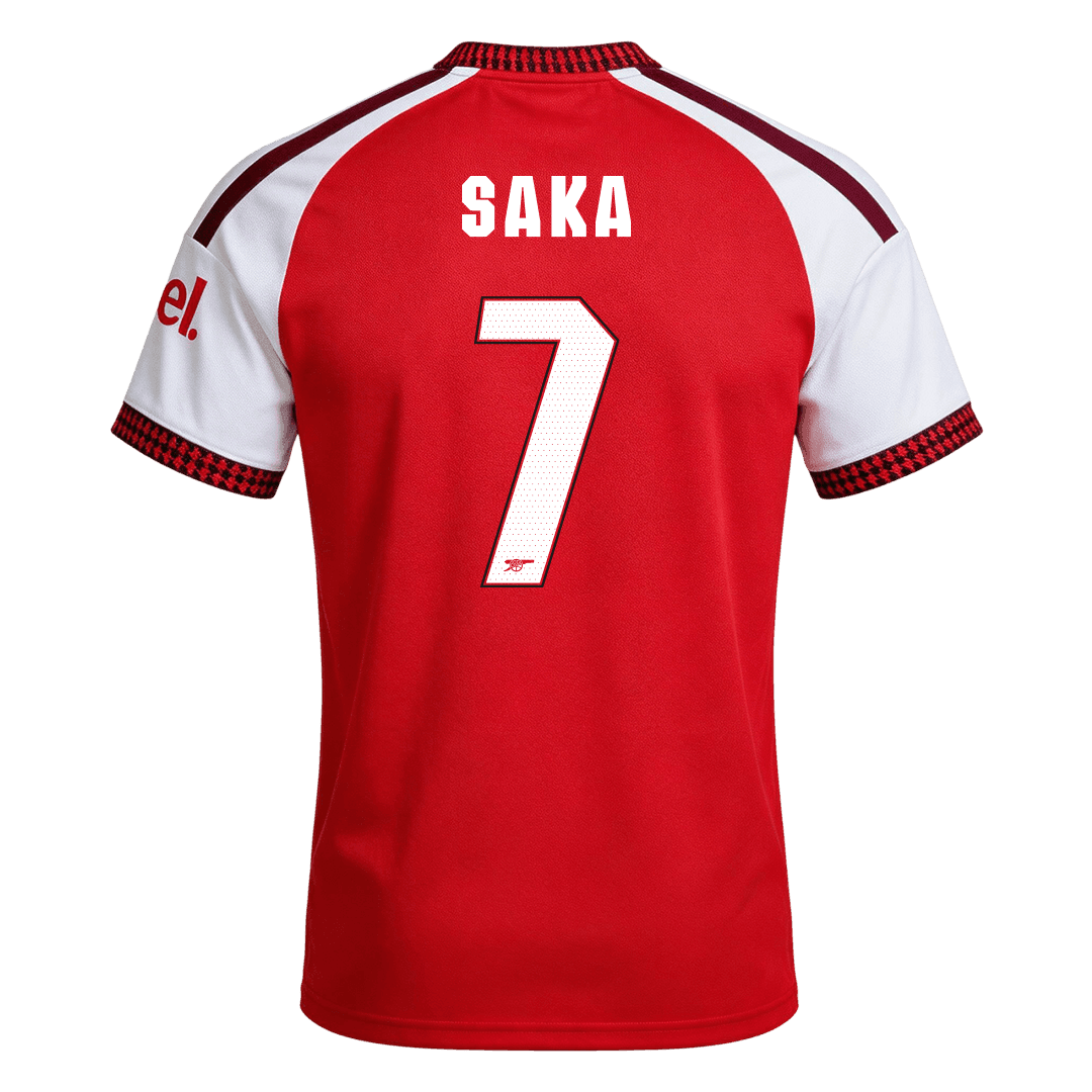 Arsenal domácí fotbalový dres 2026/27 SAKA #7 UCL