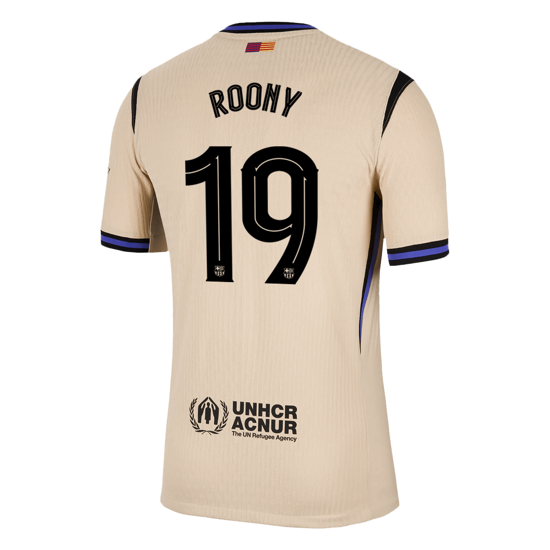Venkovní Fotbalový Dres Barcelona 25/26 Authentic ROONY #19 UCL