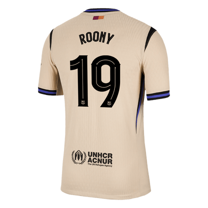 Venkovní Fotbalový Dres Barcelona 25/26 Authentic ROONY #19 UCL