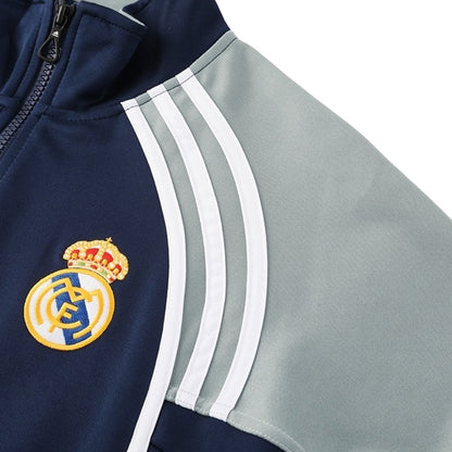 Real Madrid tréninková bunda 2025/26 námořnická modrá