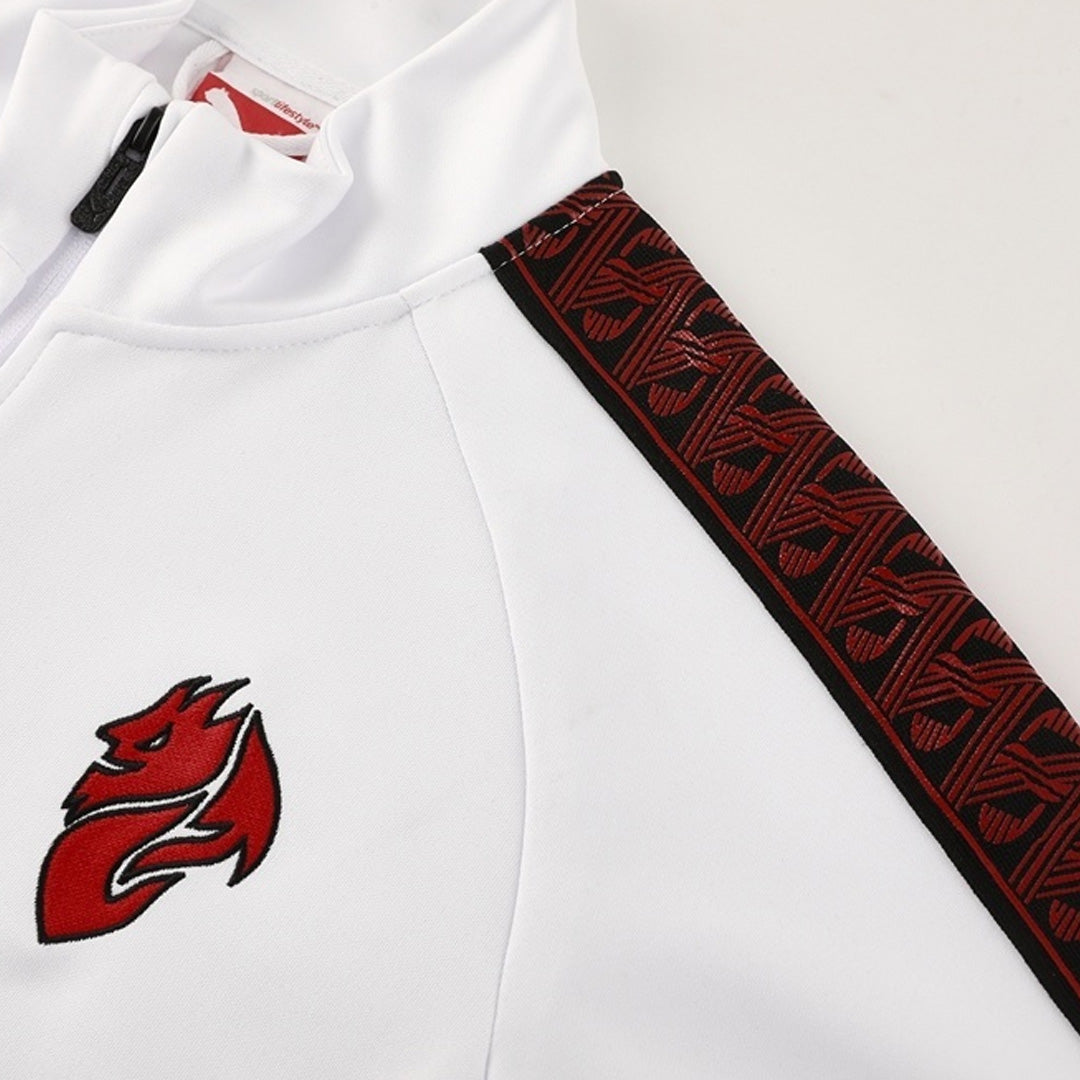 AC Milán tréninková bunda 2025/26 bílá