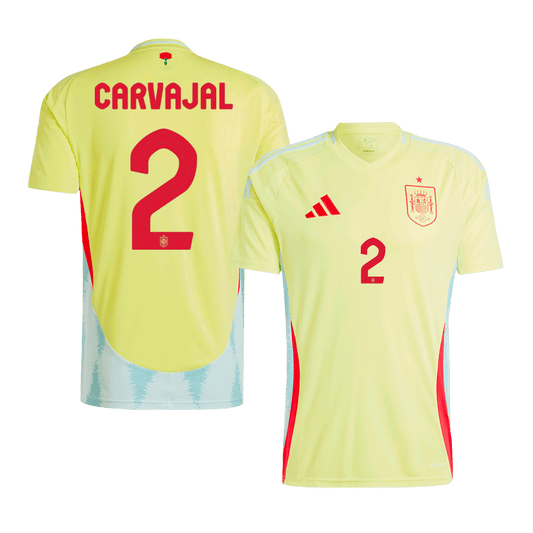 Venkovní Fotbalový Dres Spain 2024 CARVAJAL #2