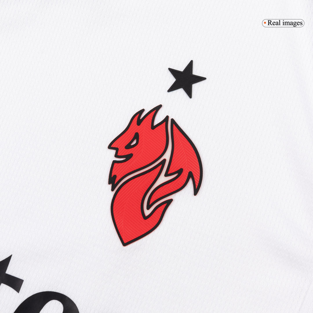 AC Milán venkovní fotbalový dres 2025/26 dlouhý rukáv