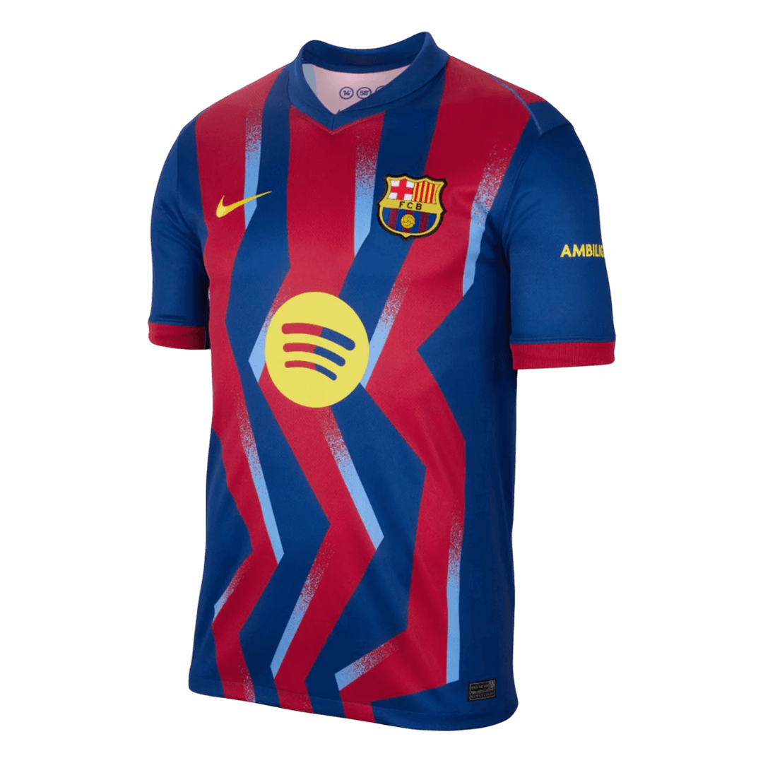 Barcelona čtvrtá fotbalový dres 2025/26 LAMINE YAMAL #10