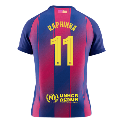 Domácí Fotbalový Dres Barcelona 25/26 RAPHINHA #11 UCL