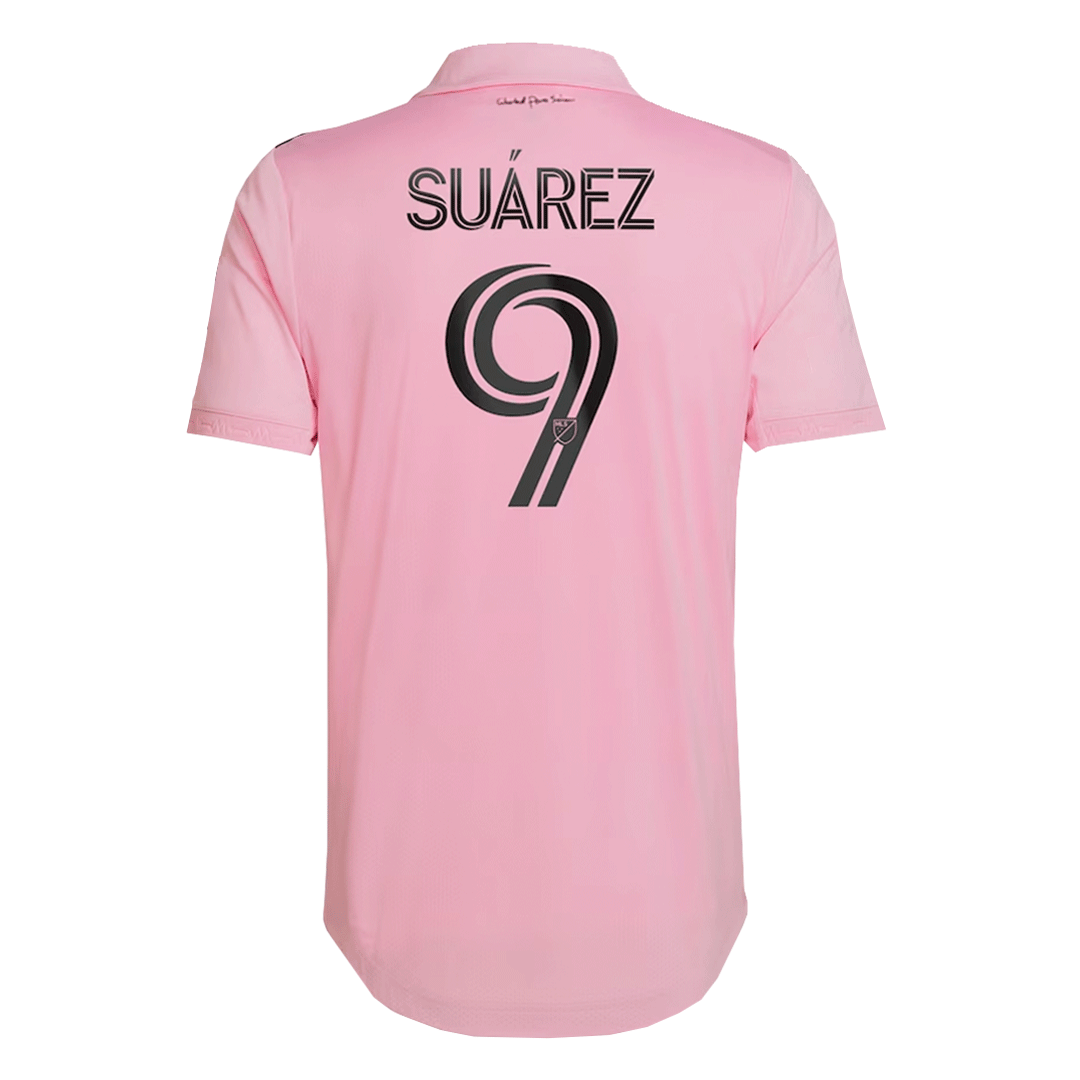 Domácí Fotbalový Dres Inter Miami CF 2022 Authentic SUÁREZ #9