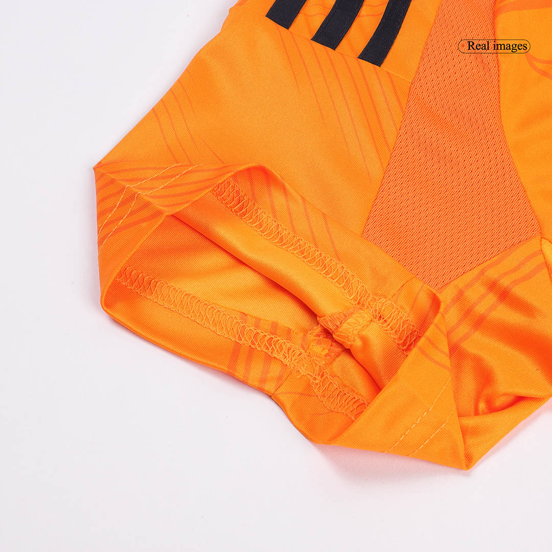 Venkovní Fotbalový Dres Real Madrid 24/25 BELLINGHAM #5 - Bear Champ Font