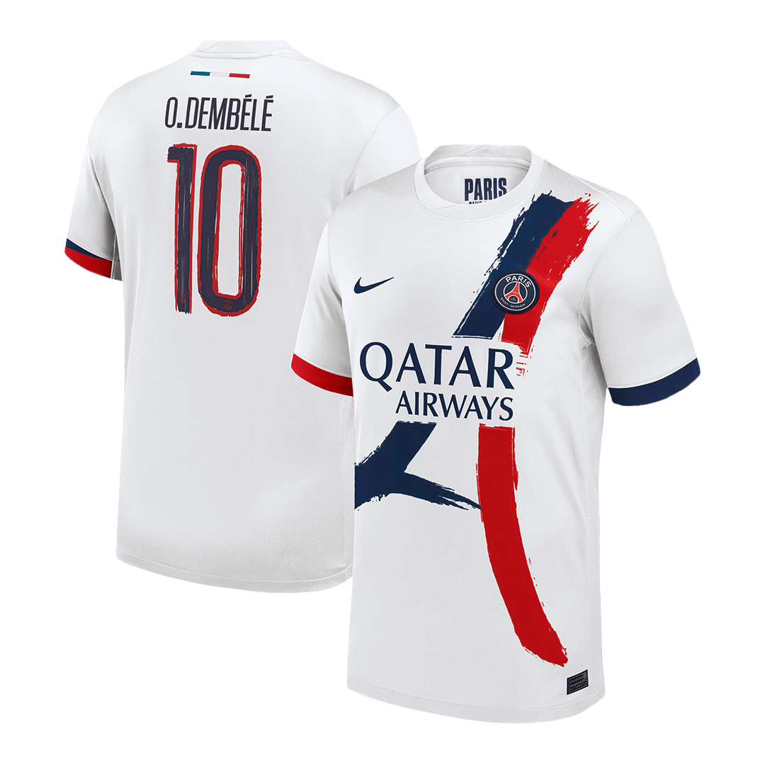 Venkovní Fotbalový Dres PSG 24/25 O.DEMBÉLÉ #10 UCL