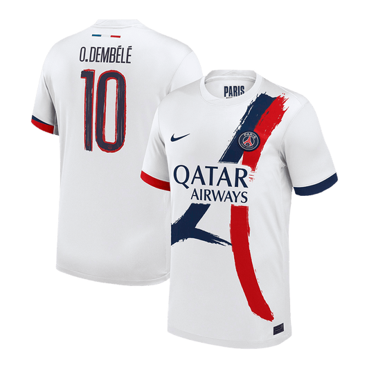 Venkovní Fotbalový Dres PSG 24/25 O.DEMBÉLÉ #10 UCL