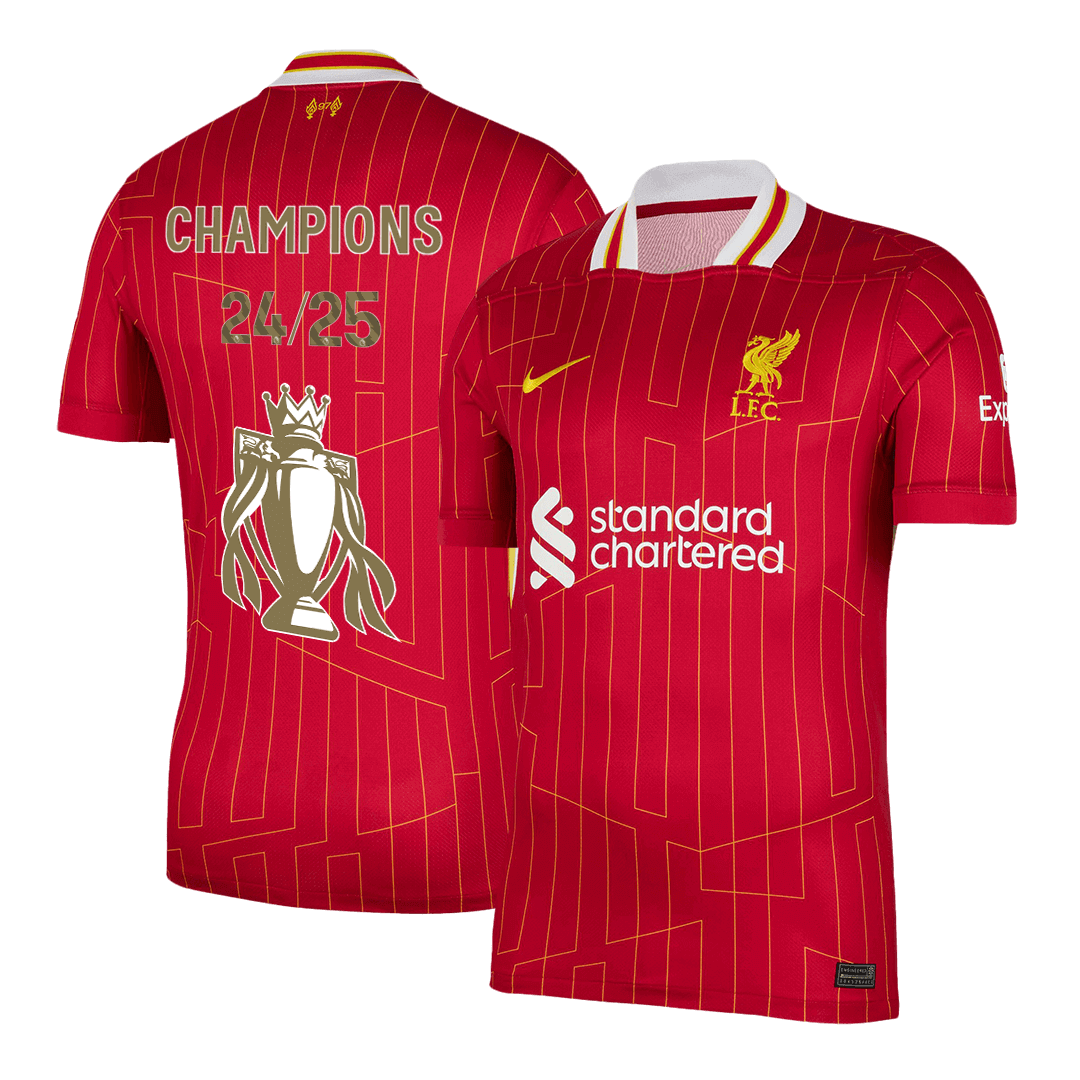 Domácí Fotbalový Dres Liverpool CHAMPIONS 24/25
