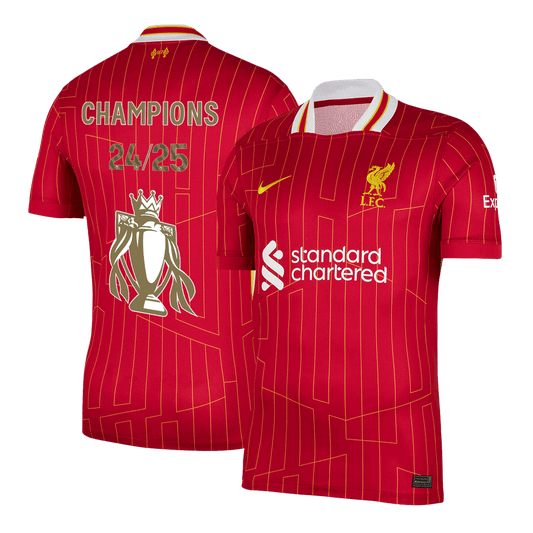 Domácí Fotbalový Dres Liverpool CHAMPIONS 24/25