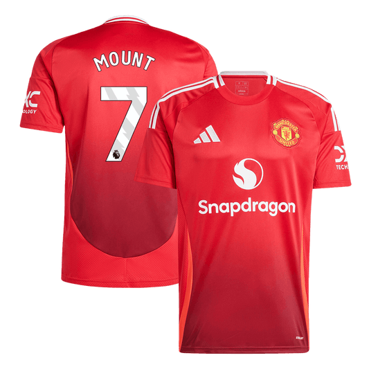 Domácí Fotbalový Dres Manchester United 24/25 MOUNT #7