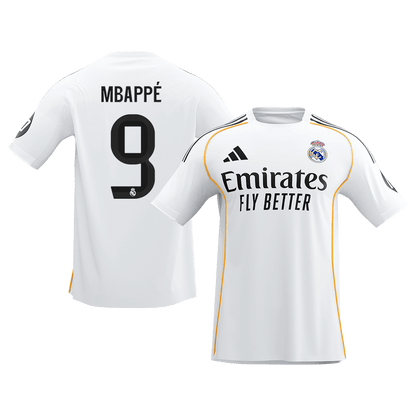 Domácí Fotbalový Dres Real Madrid 25/26 MBAPPÉ #9