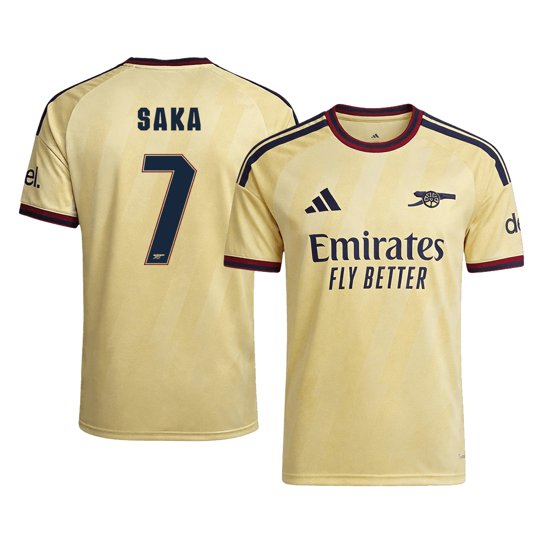 Arsenal třetí dres 2026/27 hráčská verze SAKA #7 UCL